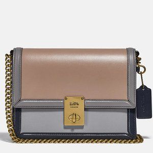 Coach Hutton Colorblock Leather Crossbody Bag